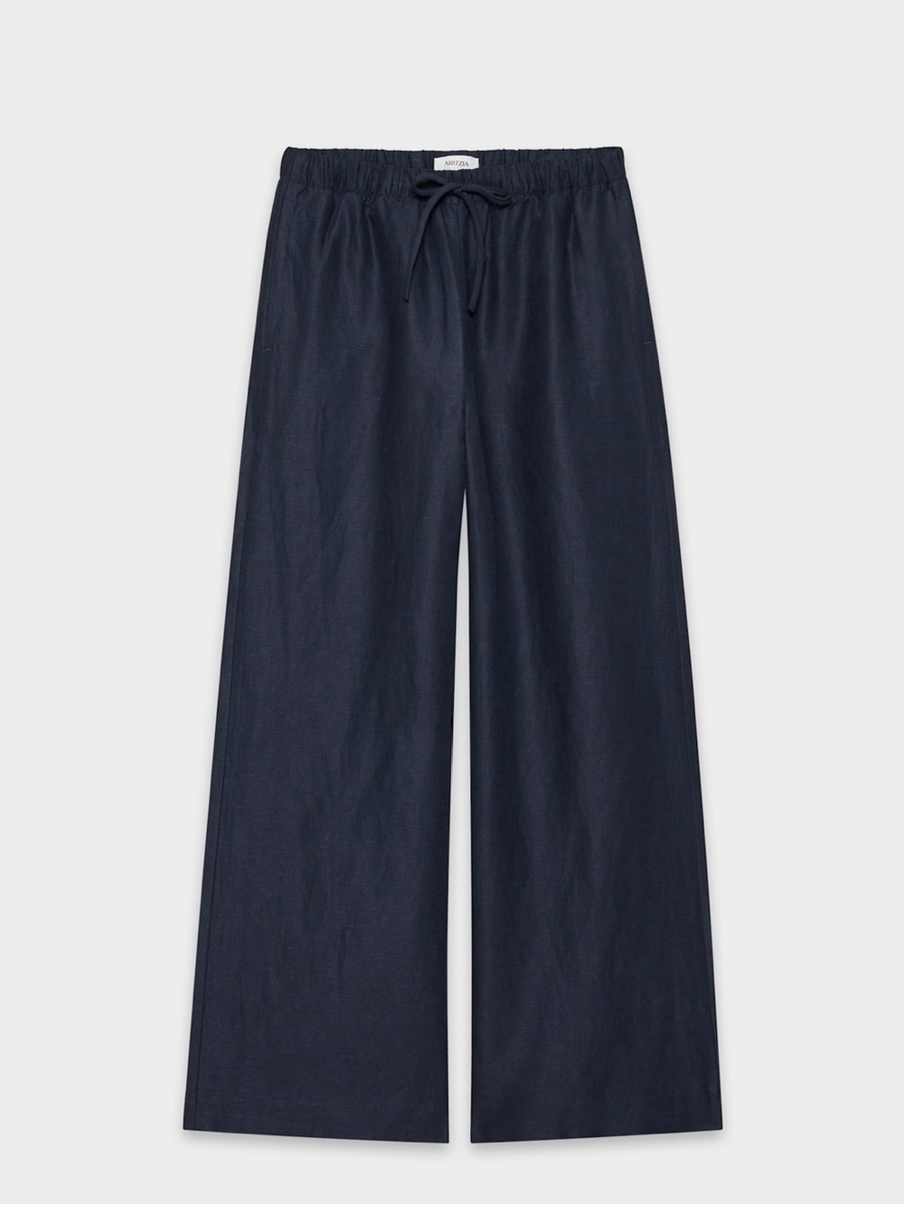 Aritzia Black Wide-Leg Elastic Waist Pants
